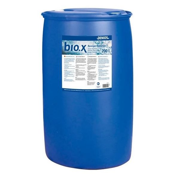 bio.x tisztító folyadék,  VOC-mentes 200 L