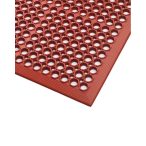    Ergonómikus biztonsági szőnyeg nedves munkaterületekre, piros, 900 x 5900 mm 
