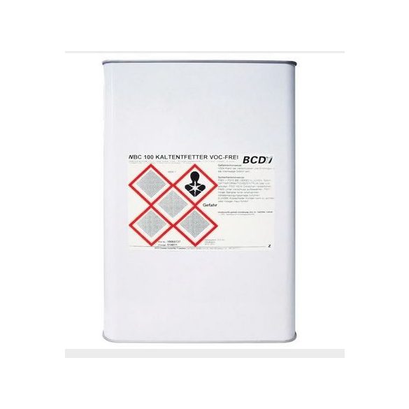 BCD Chemie Hideg zsíroldó SC típus, VOC-mentes, Safety Cleaner L500 / L800-hoz  25 L