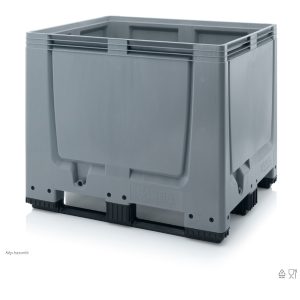 MBG 1210K műanyag 3 talpas konténer  1200x1000x1000 mm 900 L