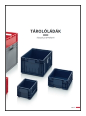 Műanyag EURO ládák