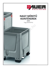 Műanyag konténerek