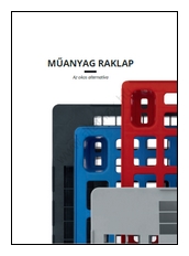 Műanyag raklapok